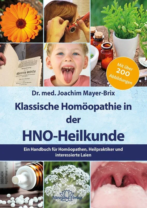 Buchcover "Klassische Homöopathie in der HNO-Heilkunde"